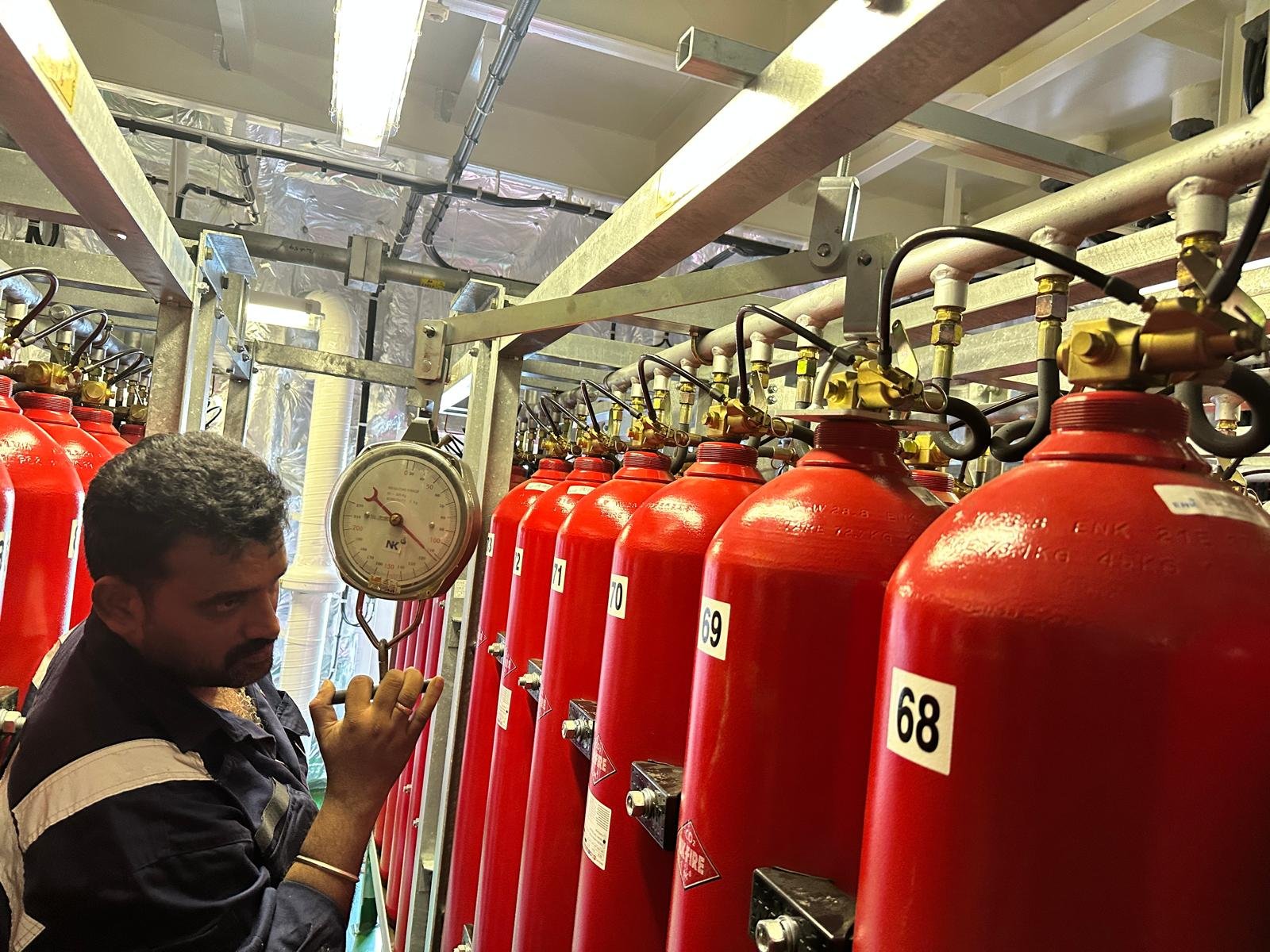 CO2 INSPECTION ONBOARD